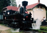 31-stozec-loko1 Do Stožce jezdí pravidelně i parní vlak