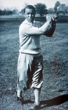 Gene Sarazen, postavou malý, ale hrou velikán. Byl jednou z největších hvězd amerického golfu 20. a 30. let.