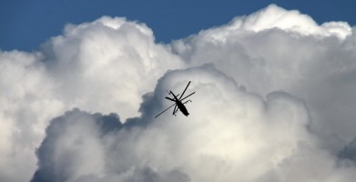 Vojenské cvičení na Doupově, vrtulník Mi-24