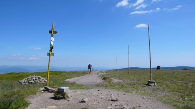 Pěší turistika patří k nejoblíbenějším. Králický Sněžník.