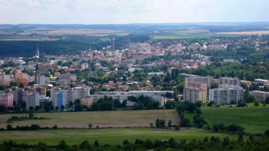 Z Kaňku - pohled na Kutnou Horu
