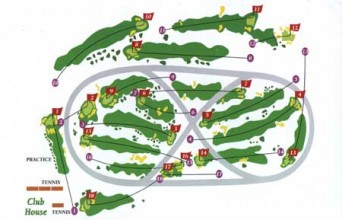Golf de Compiegne, 1896, hrál se zde první golfový olympijský turnaj 