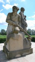 Legionáři sem byli umístěni až po roce 1989