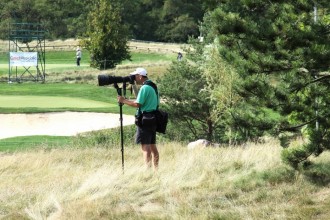 Fotograf Zdeněk Sluka golf fotí už roky, ale pořád ho nehraje