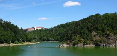 Hrad Bítov na Vranovské přehradě