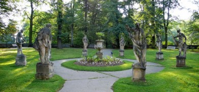 Zahrada na zámku Konopiště