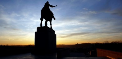 Praha, Vítkov, socha Jana Žižky